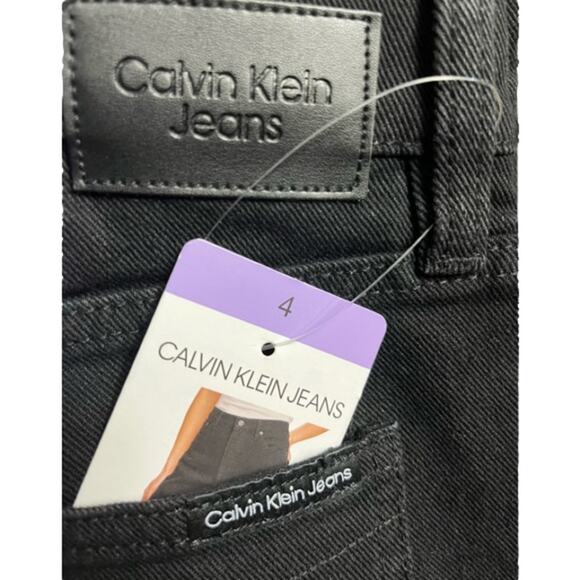 Calvin Klein Women's Jeans Black High Rise Stretch Size 4 NWT - Picture 8 of 12
